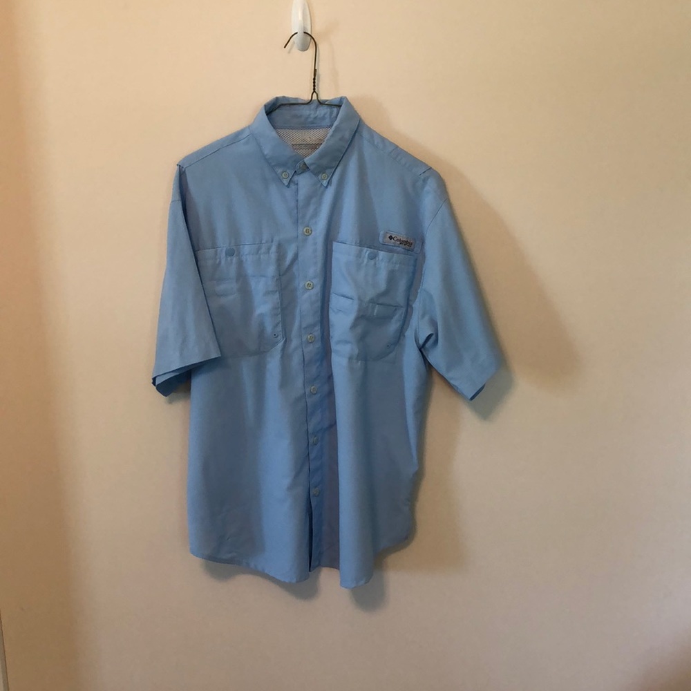 Men’s Columbia PFG short sleeve fishing shirt